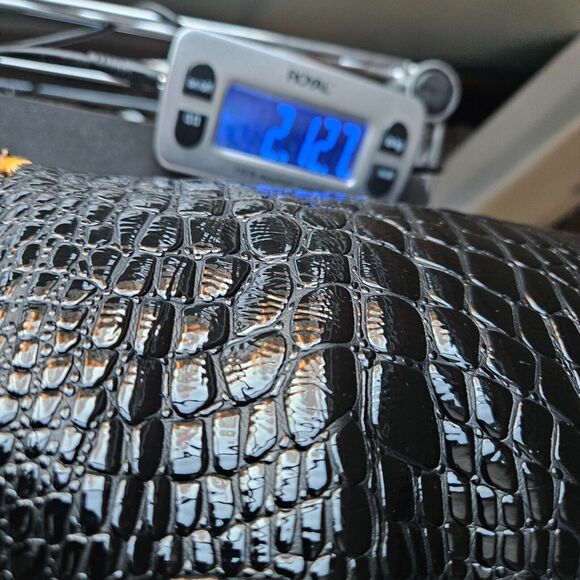 SD Sport NY Yankees Croc Style XL PU Leather Varsity Jacket Black Yellow MLB - Picture 13 of 16